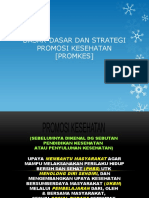 Dasar-Dasar Dan Strategi Promkes