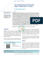 Topical Corticosteroid-Induced Rosacea-Like Dermatitis: A Clinical Study of 110 Cases