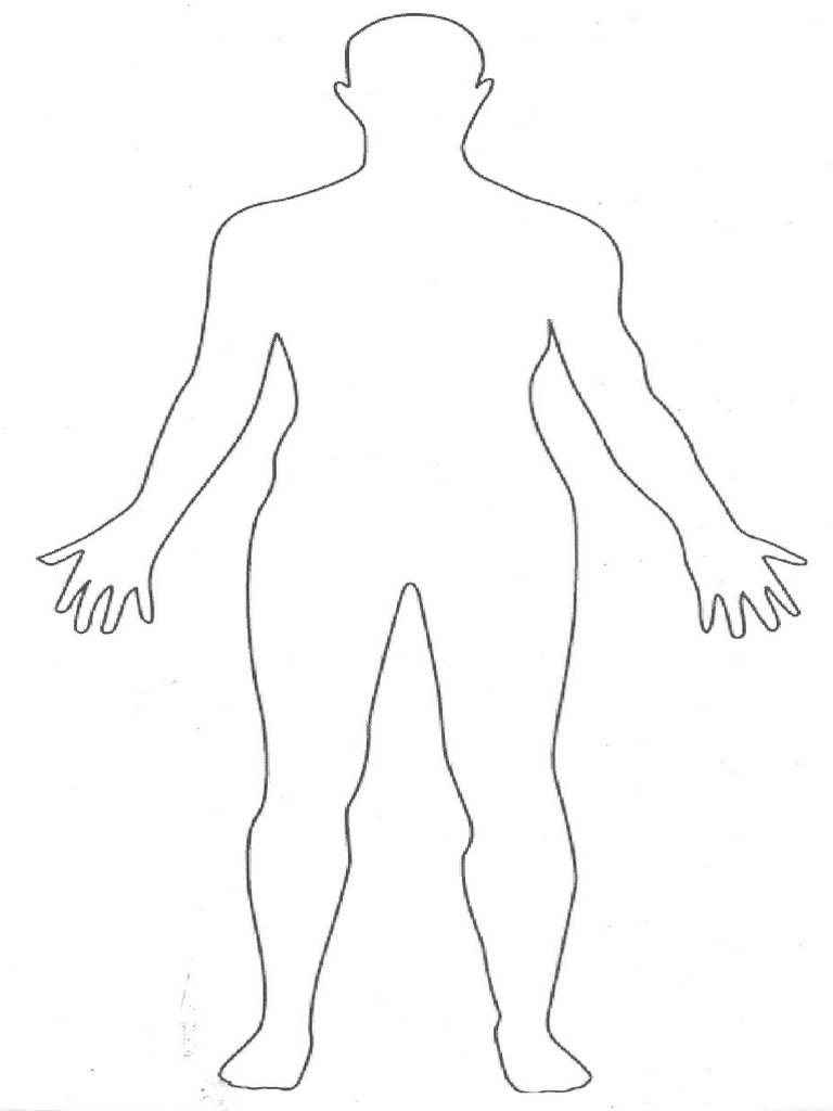 Printable Human Body Outline | PDF