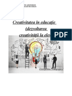 Creativitatea in Educatie