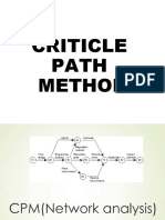 Presentation6 - Critical Path Methods - CPM