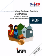 Signed Off - Understanding Culture11 - q2 - m7 - Social and Political Stratification - v3 PDF