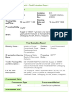 Tender/Proposal Detail Tender/Proposal ID: Invitation Reference No.: Closing Date and Time: Opening Date and Time: Procuring Entity