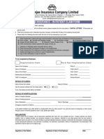 In-Patient Claim Form