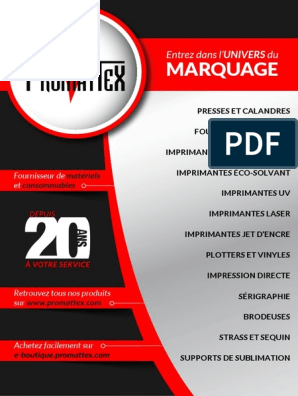 Promattex, PDF, Imprimante (Informatique)