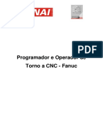 Programador e Operador de Torno A CNC - Fanuc PDF