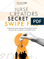 Online Course Creators Swipe File