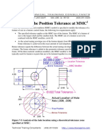 Specifying The Position Tolerance at MMC: 856 Salt Lake Court San Jose, Ca 95133 (408) 251-5329