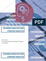 Business Analysis AND Strategy Analysis