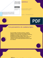 Test psicométricos: evaluación conductual e inteligencia