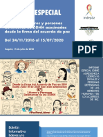 Asesinatos líderes DDHH Colombia 2016-2020