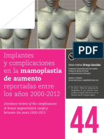 Implantes y Complicaciones de La Mamoplastia PDF