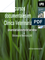 Recursos Documentales en Clinica Veterinaria