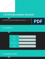 CE348 Information Security