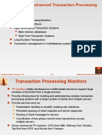 Advance transaction Processing