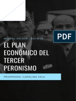 Manuel Nelson - El Plan Económico Del Peronismo PDF