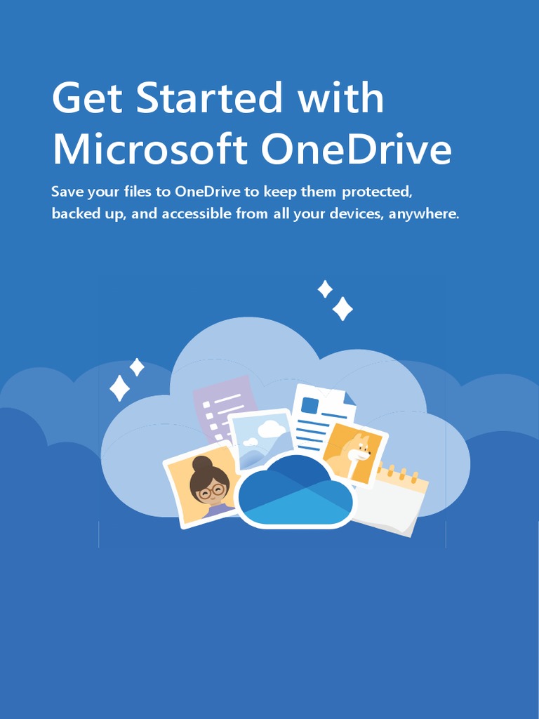 Getting Started With OneDrive PDF | PDF | Microsoft Office | Office 365