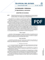 Boletín Oficial Del Estado: Ministerio de Hacienda