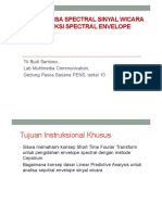 Modul - Ajar - TB - Bab05 - Analisa Spectral Sinyal Wicara - Spectral Envelope PDF