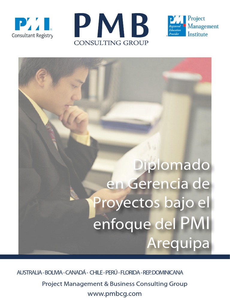 Diplomado Gerencia de Proyectos - Arequipa | PDF | Profesional en el ...