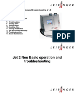 Jet Neo Basic Operation and Troubleshooting Training PDF