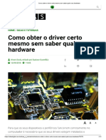 Como obter o driver certo mesmo sem saber qual o seu hardware