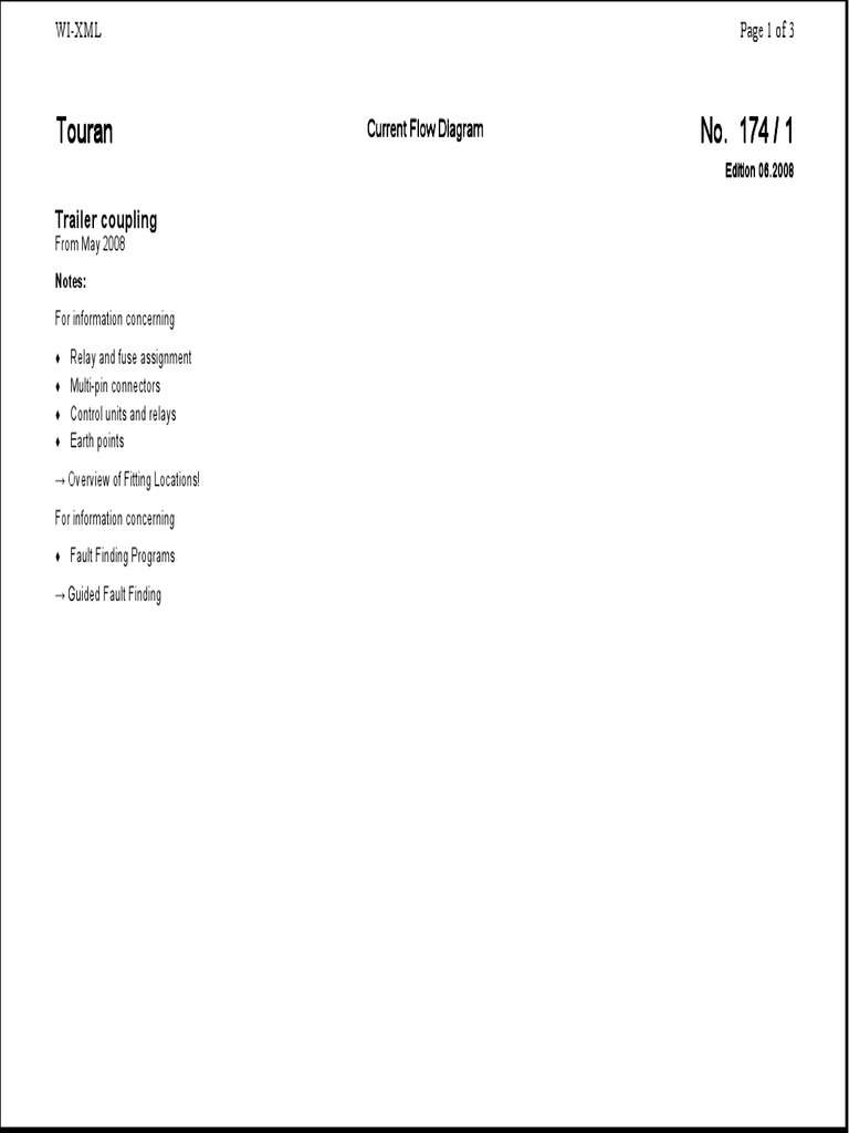 Touran Touran Touran Touran No. 174 / 1 No. 174 / 1 No. 174 / 1 No. 174 ...