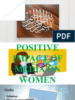 Positive Impact of Media On Women