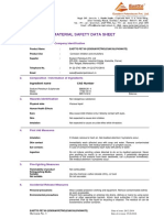 Material Safety Data Sheet: 1. Product Name and Company Identification