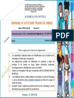 I MO ME NT O: Cronograma de Actividades Pedagógicas Semanal