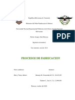 Proceso de Fabricacion