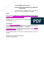 La Cita Indirecta PDF