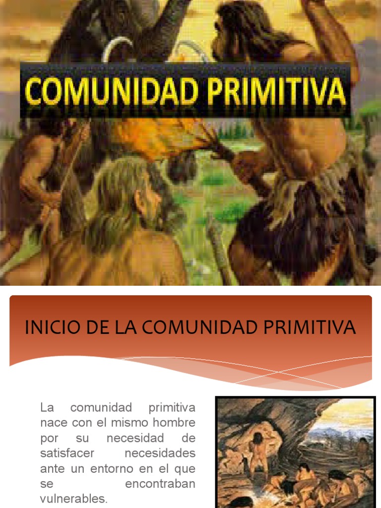 Comunidad Primitiva Grupo | PDF