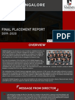 Placement Report - Finals2019 20