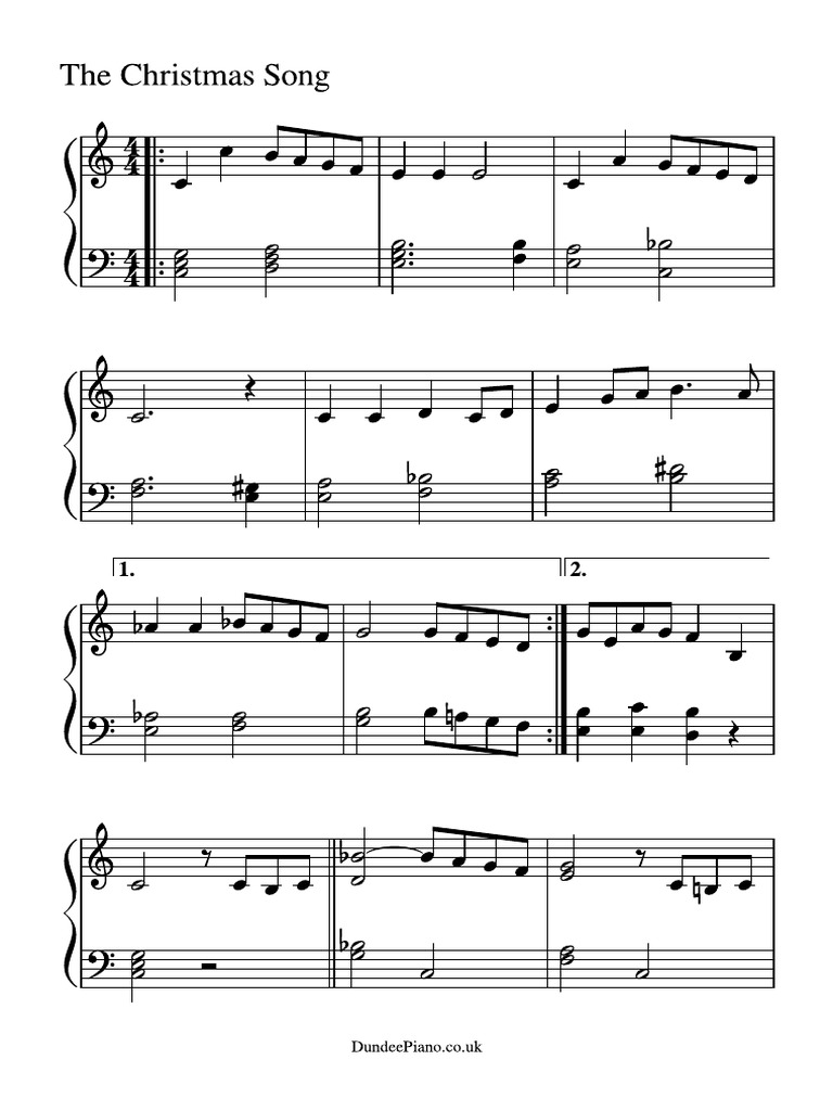 Christmas Song PDF PDF