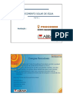 Aquecimento solar de água parte 1: fontes renováveis e impacto no sistema elétrico