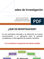 Investigación y Sus Generalidades PP