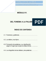 Documento Teórico. Módulo IV PDF