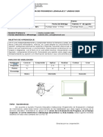 Evaluación #De Progreso Lenguaje 5°a-B