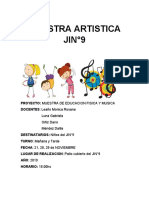 Muestra Artistica Jin