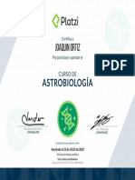 Diploma Astrobiologia