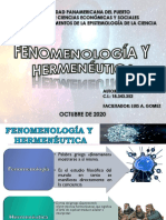 Fenomenologia y Hermeneutica - Edward Sequera PDF