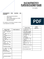 Semana 2. Planteo de Ecuaciones y Edades