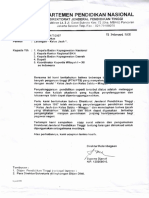 Surat - Dirjen - Dikti - 2007 - 00595 - Larangan Kelas Jauh PDF