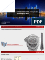 Extended Three Dimensional Analysis of Building Systems