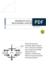 3 Membran Biologis & Mekanisme Absorpsi