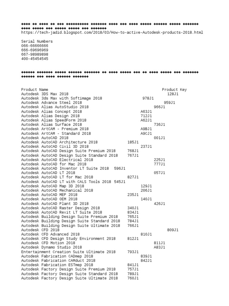 Load.perfecthomedesign.co › autocad-2018-serialAutocad 2018 Serial Number And Product Key
