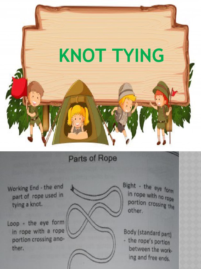 Types of Knot Tying Techniques | PDF