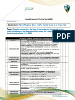 Trabajo final de seminario segundo año