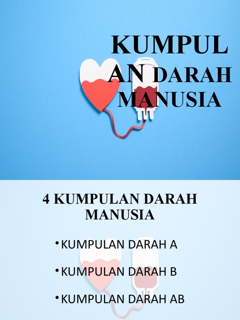 Kumpulan Darah Manusia Pdf